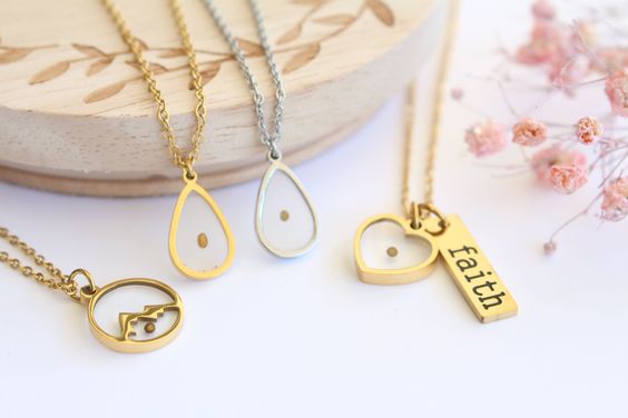 A mustard seed necklace is more than just a fashion accessory It's a symbol of hope, and a source of clarity Wear it close to your heart, and let it inspire You to chase after your dreams, and never tire